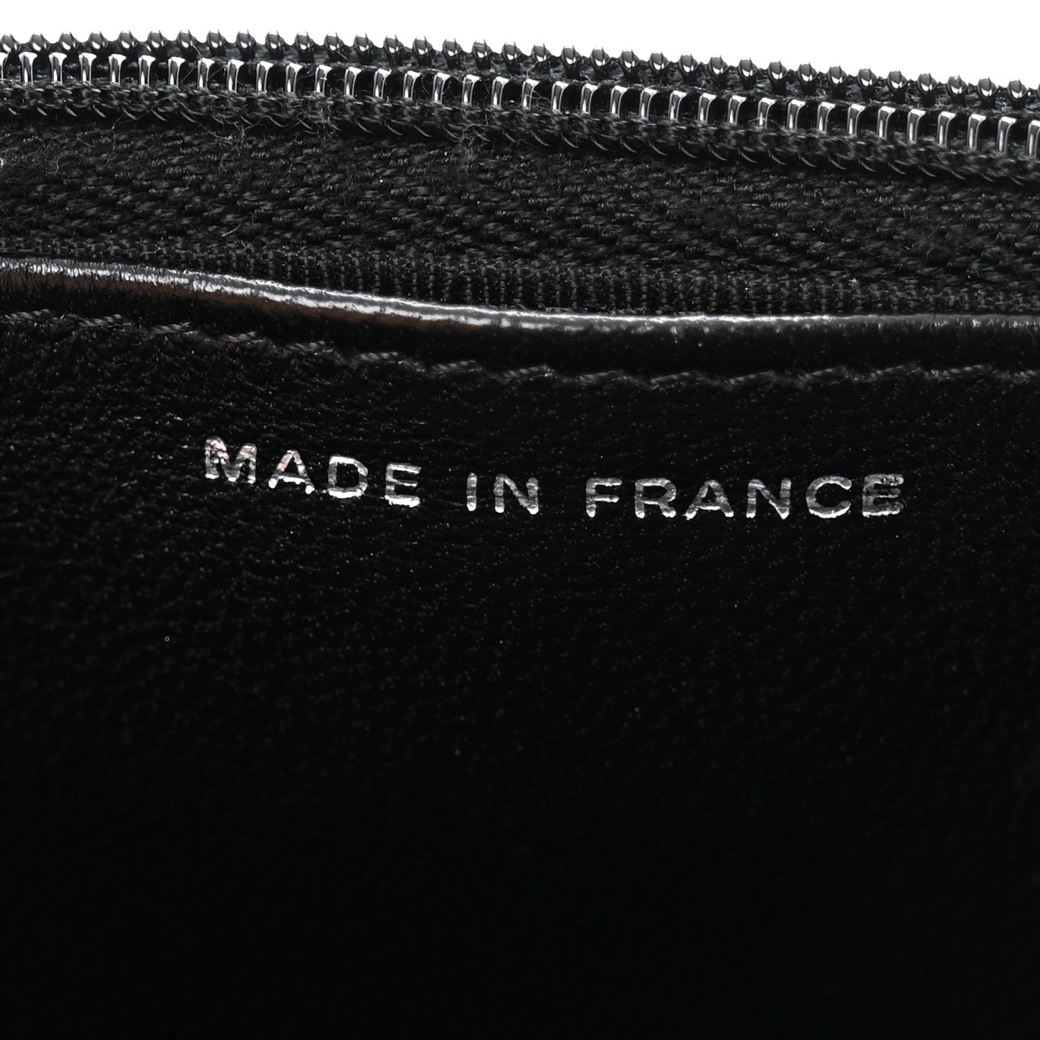 Lambskin Quilted Wallet On Chain WOC So Black