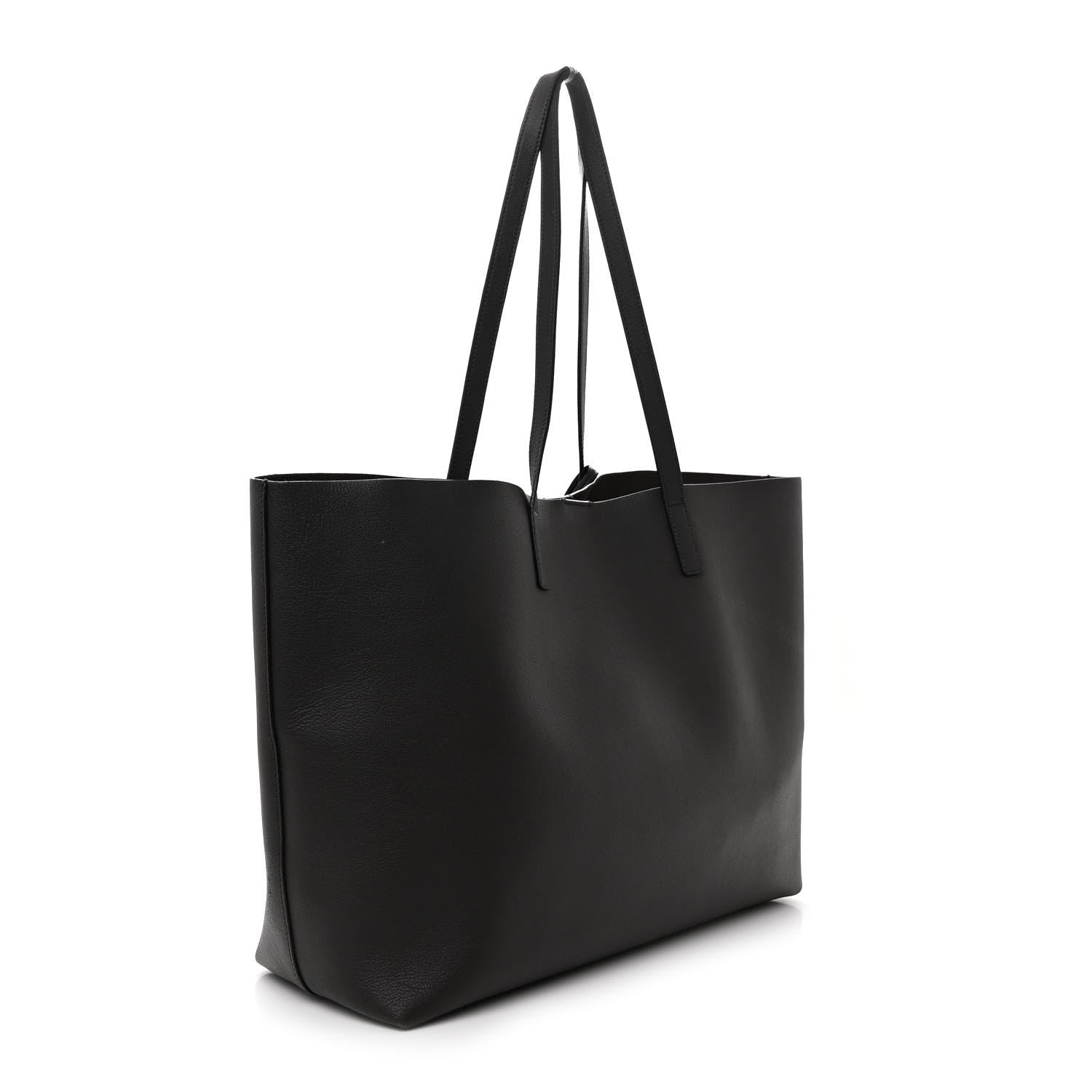Calfskin Large Shopping Tote Earth