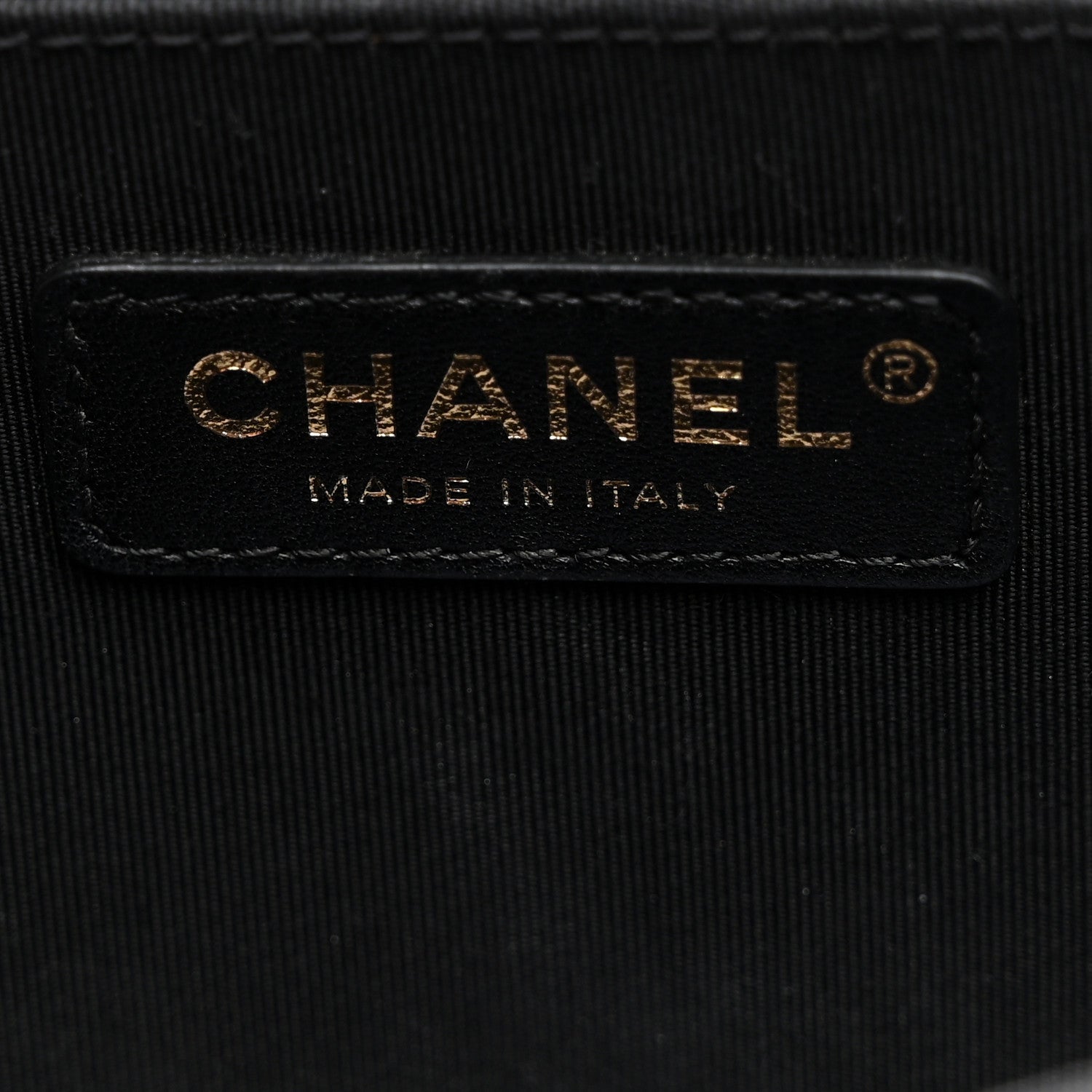 Metallic Calfskin Pleated Medium Boy In Rome Flap Black Gold