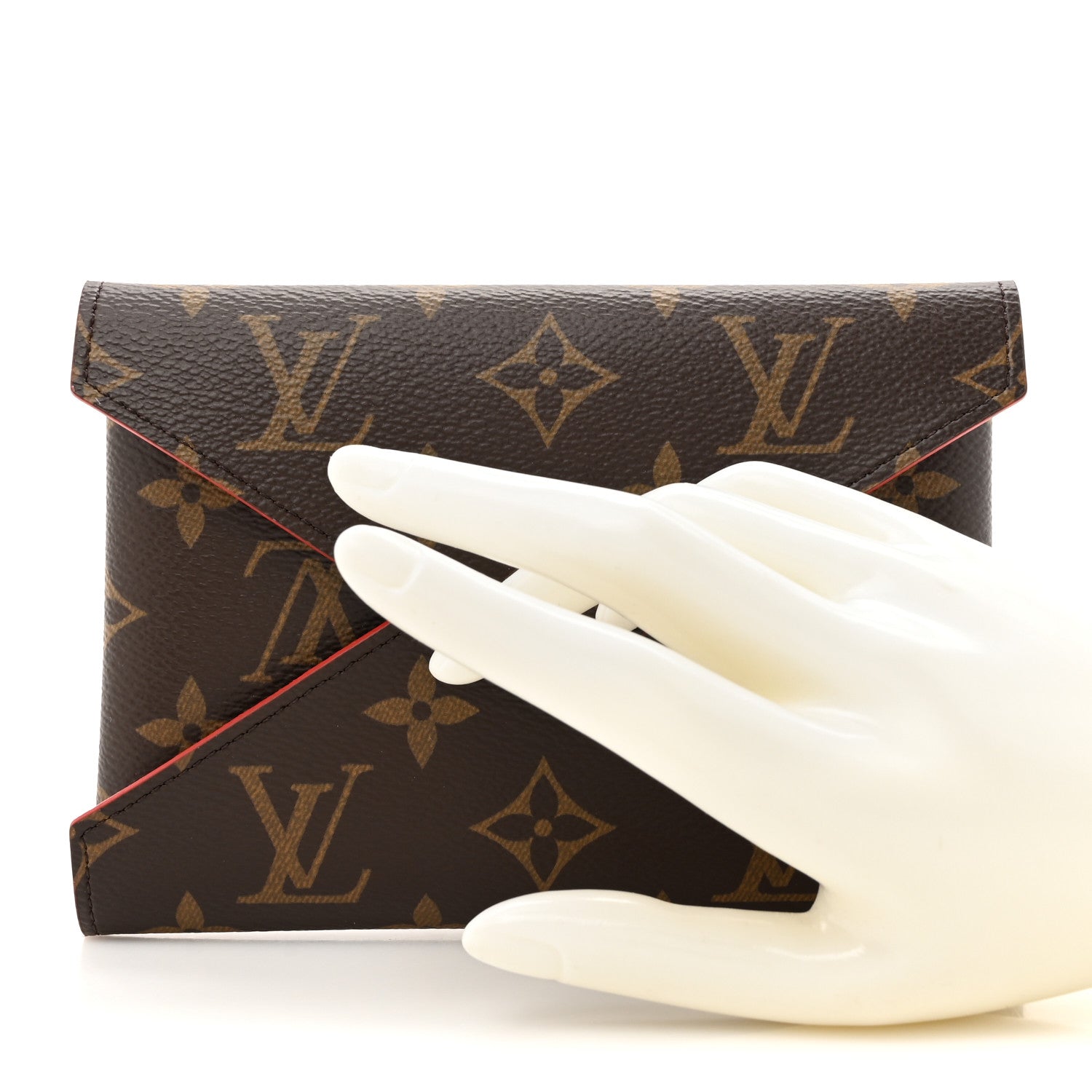 Monogram Medium Kirigami Pochette Insert Coquelicot