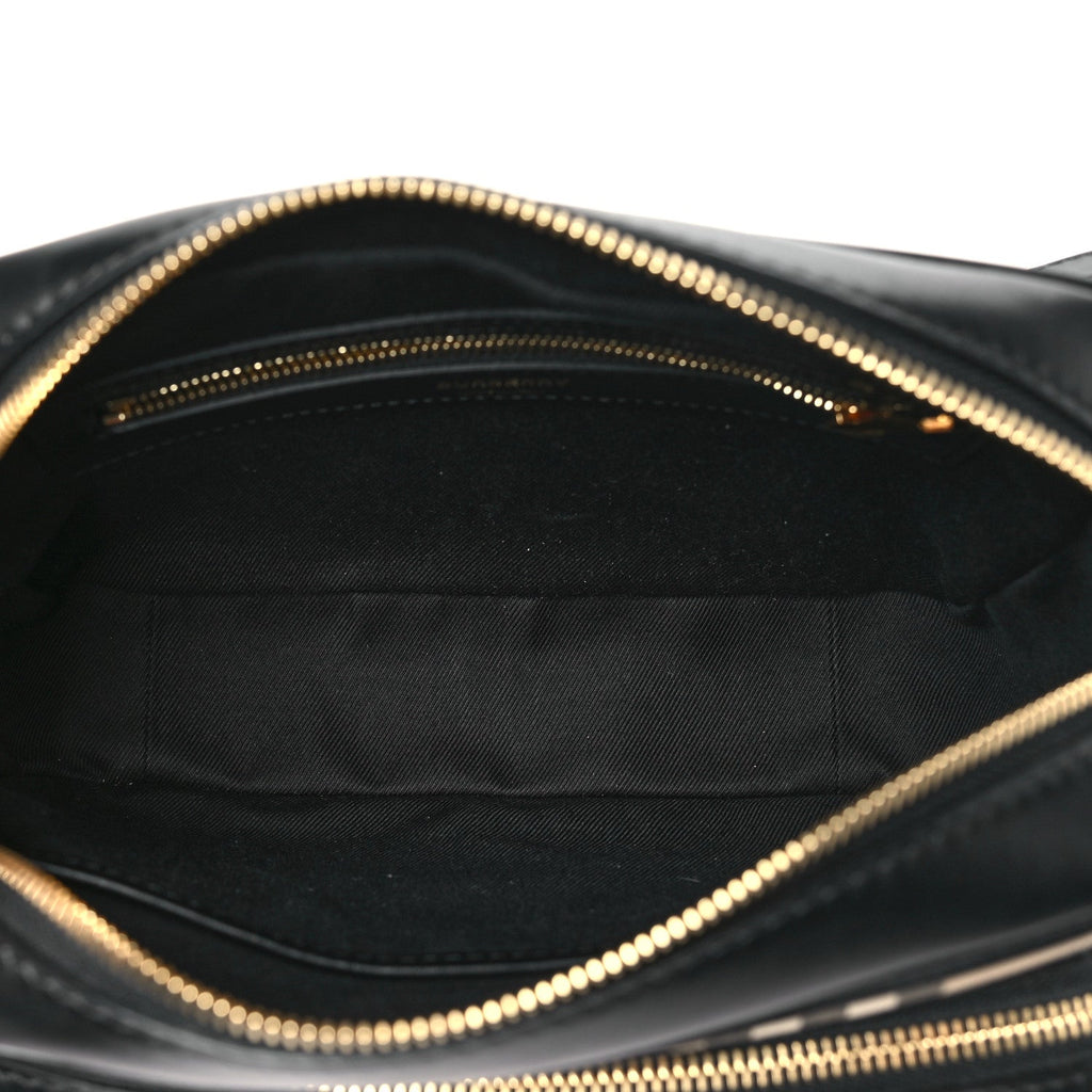 Calfskin Vintage Check Medium Camera Bag Archive Beige