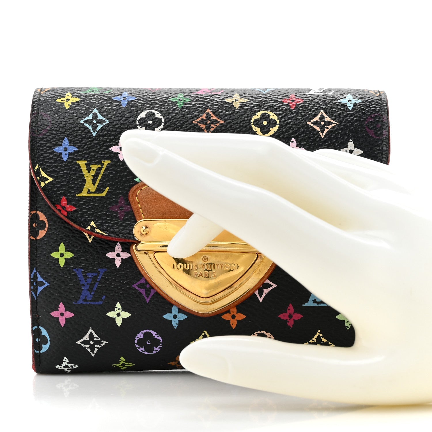 Monogram Multicolor Joey Wallet Black Grenade