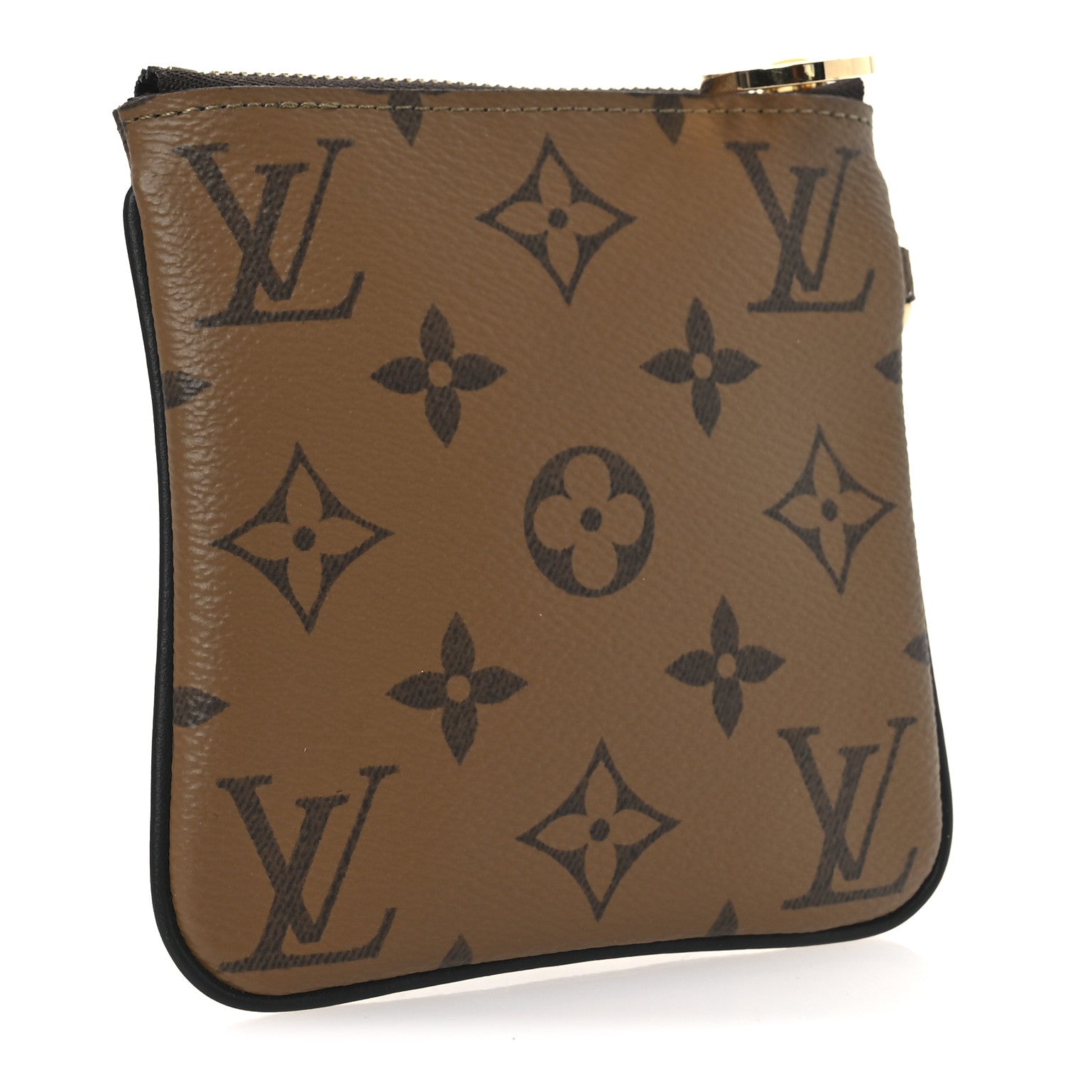 Reverse Monogram Trio Square Pouch