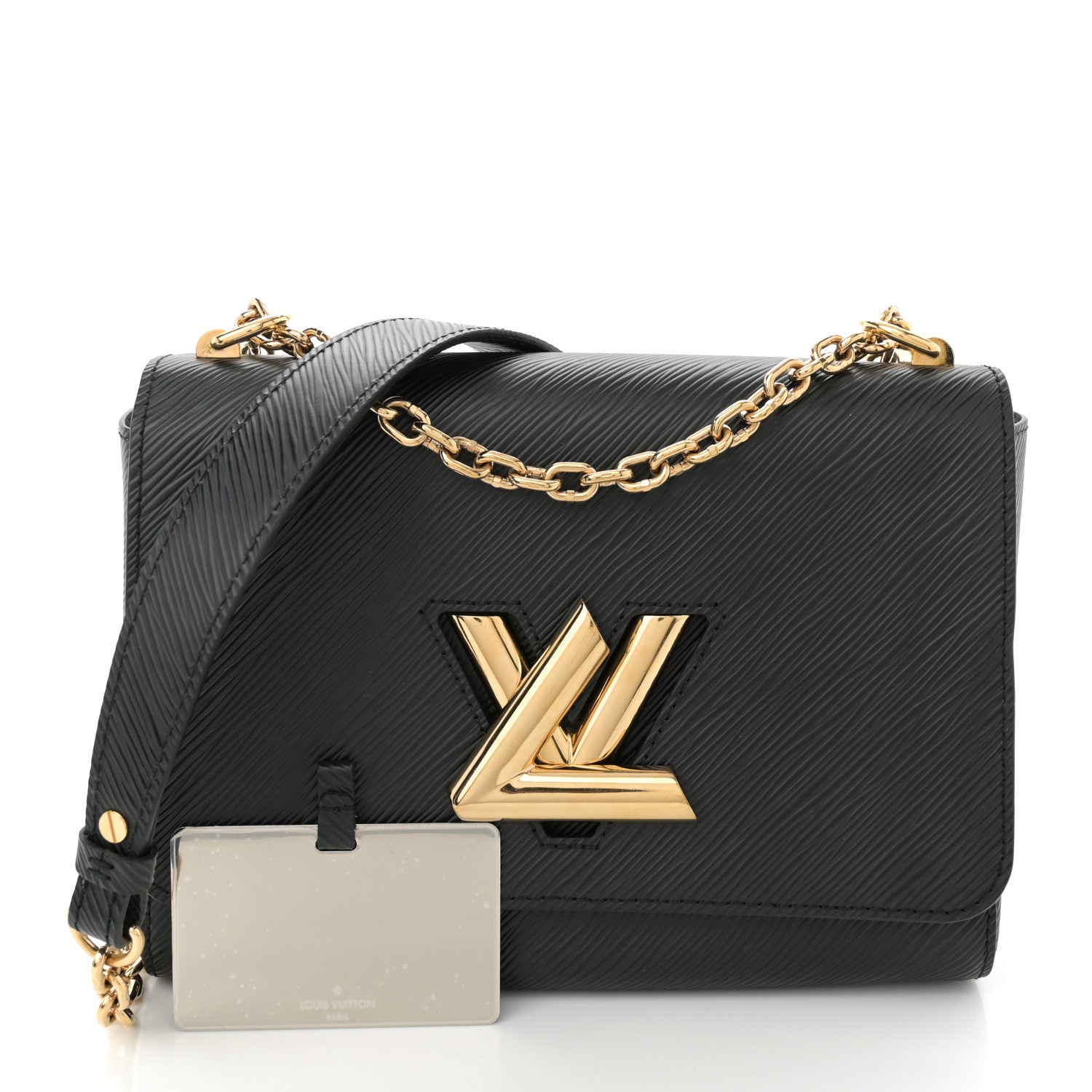 Epi Twist Shoulder Bag MM Black