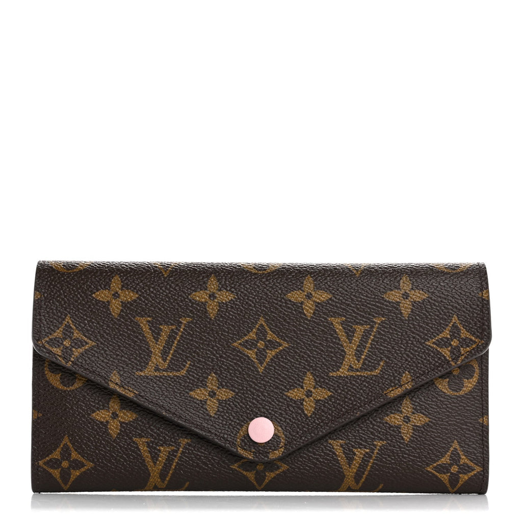 Monogram Josephine Wallet Rose Ballerine