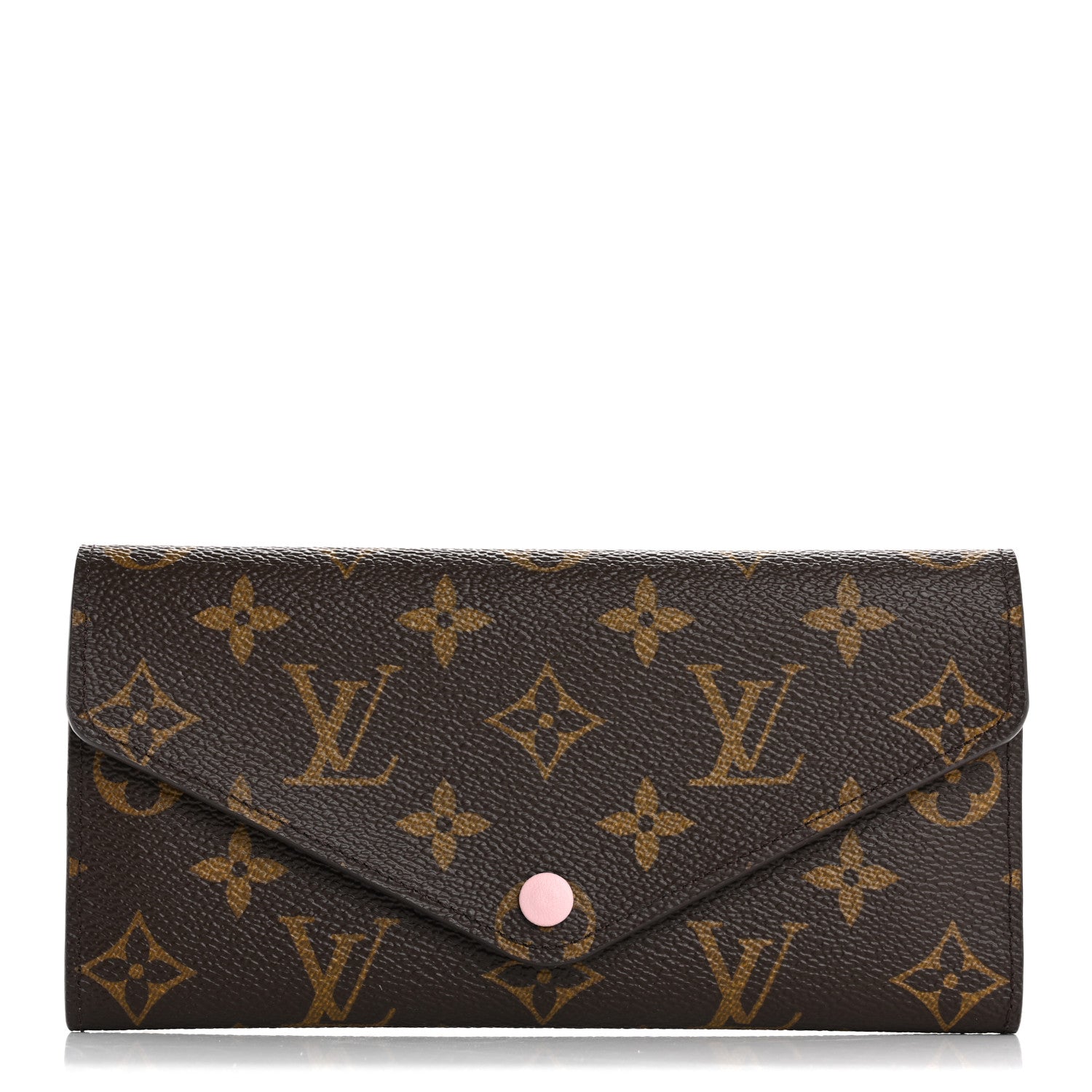 Monogram Josephine Wallet Rose Ballerine