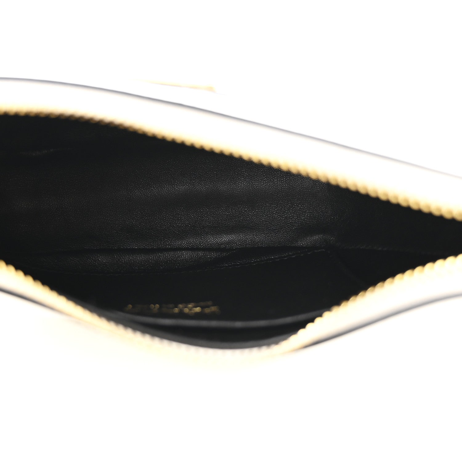 Soft Calfskin Mini Arque Shoulder Bag White