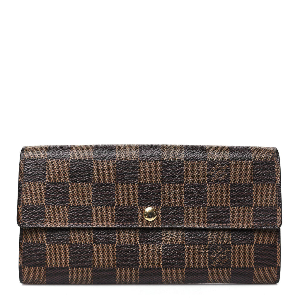 Damier Ebene Sarah Wallet
