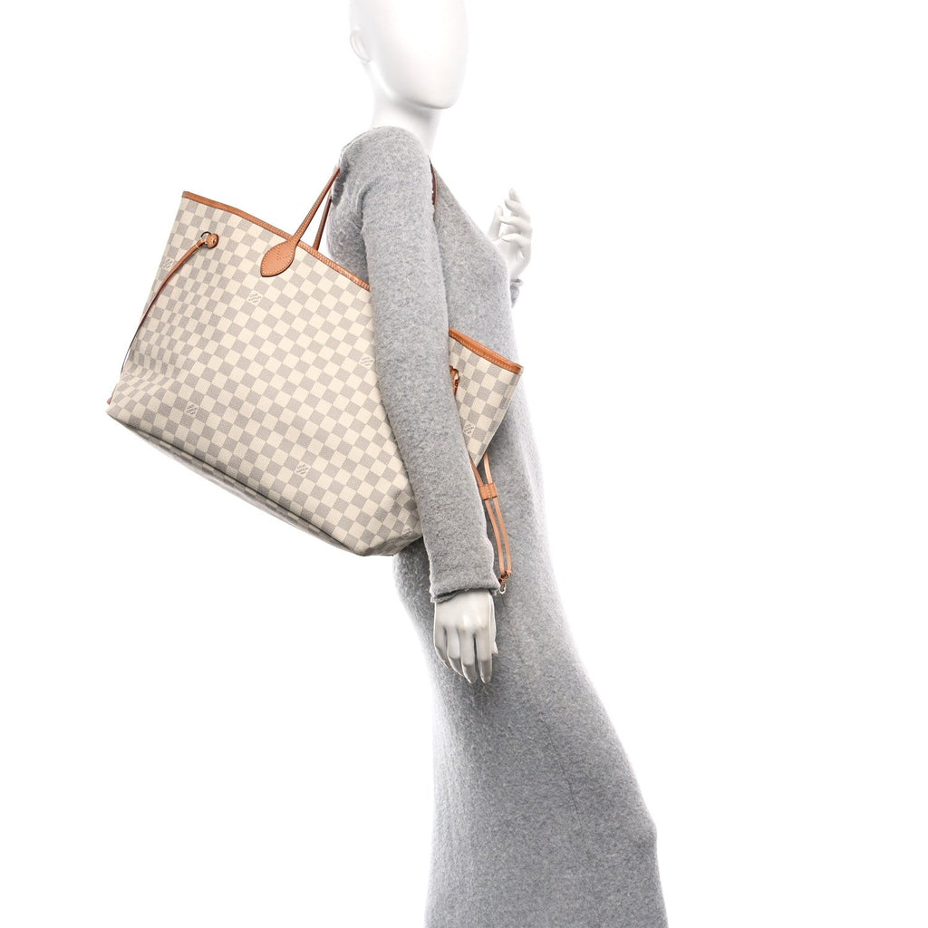 Damier Azur Neo Neverfull GM Rose Ballerine
