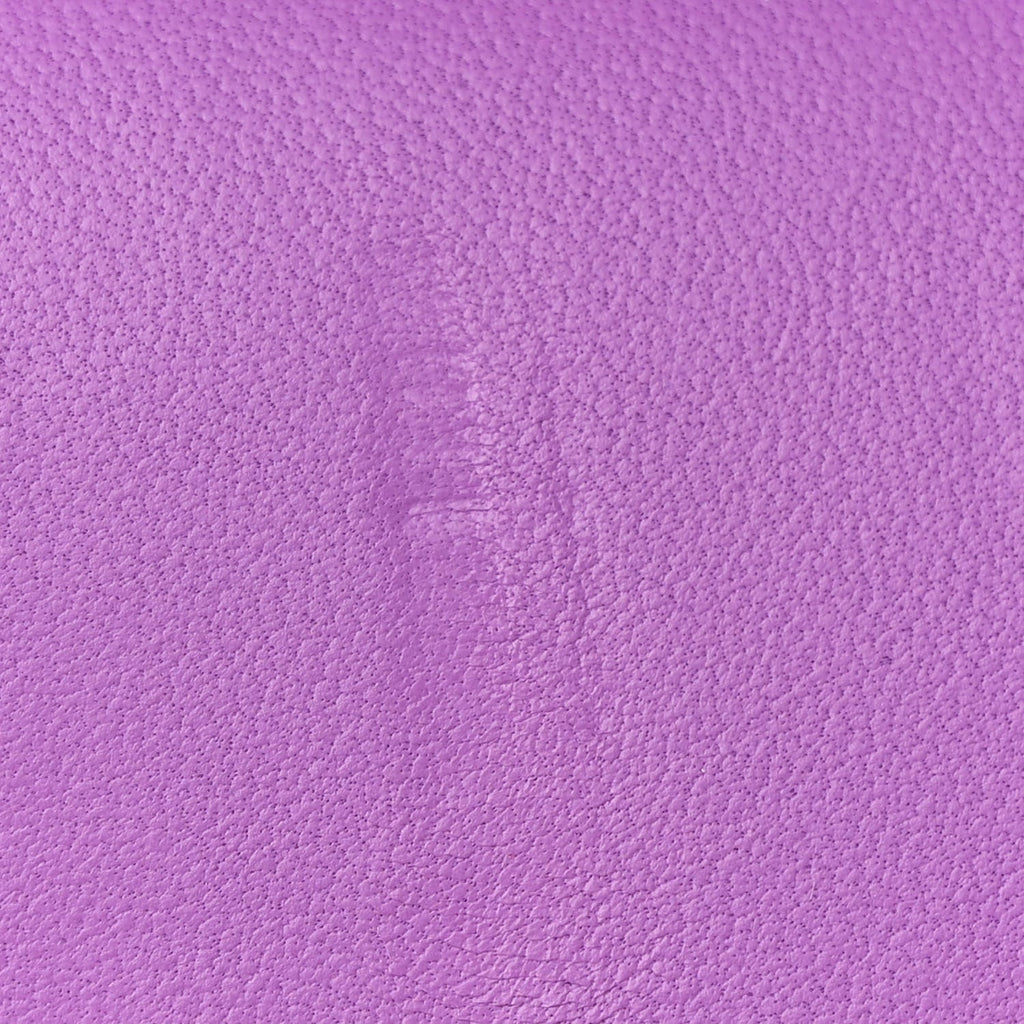 Lambskin Quilted Medium Double Flap Purple
