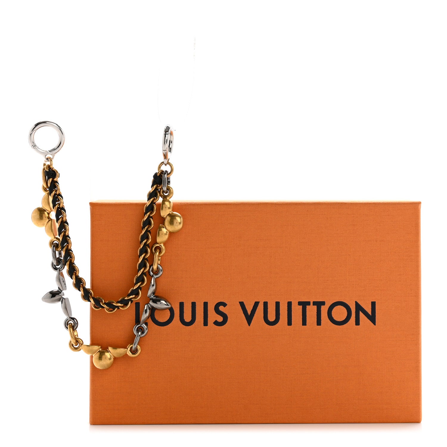 Metal Chain Belt and Bag Charm