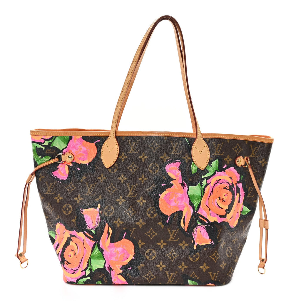 Monogram Roses Neverfull MM