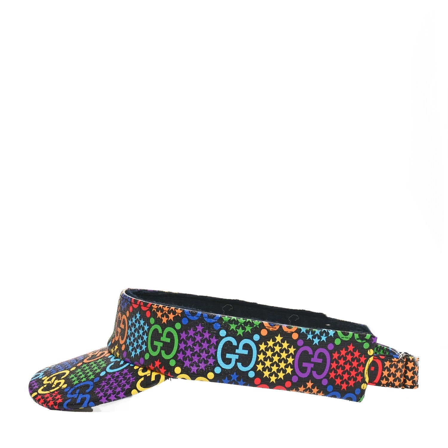 GG Supreme Monogram Psychedelic Izzy Visor M Black Multicolor