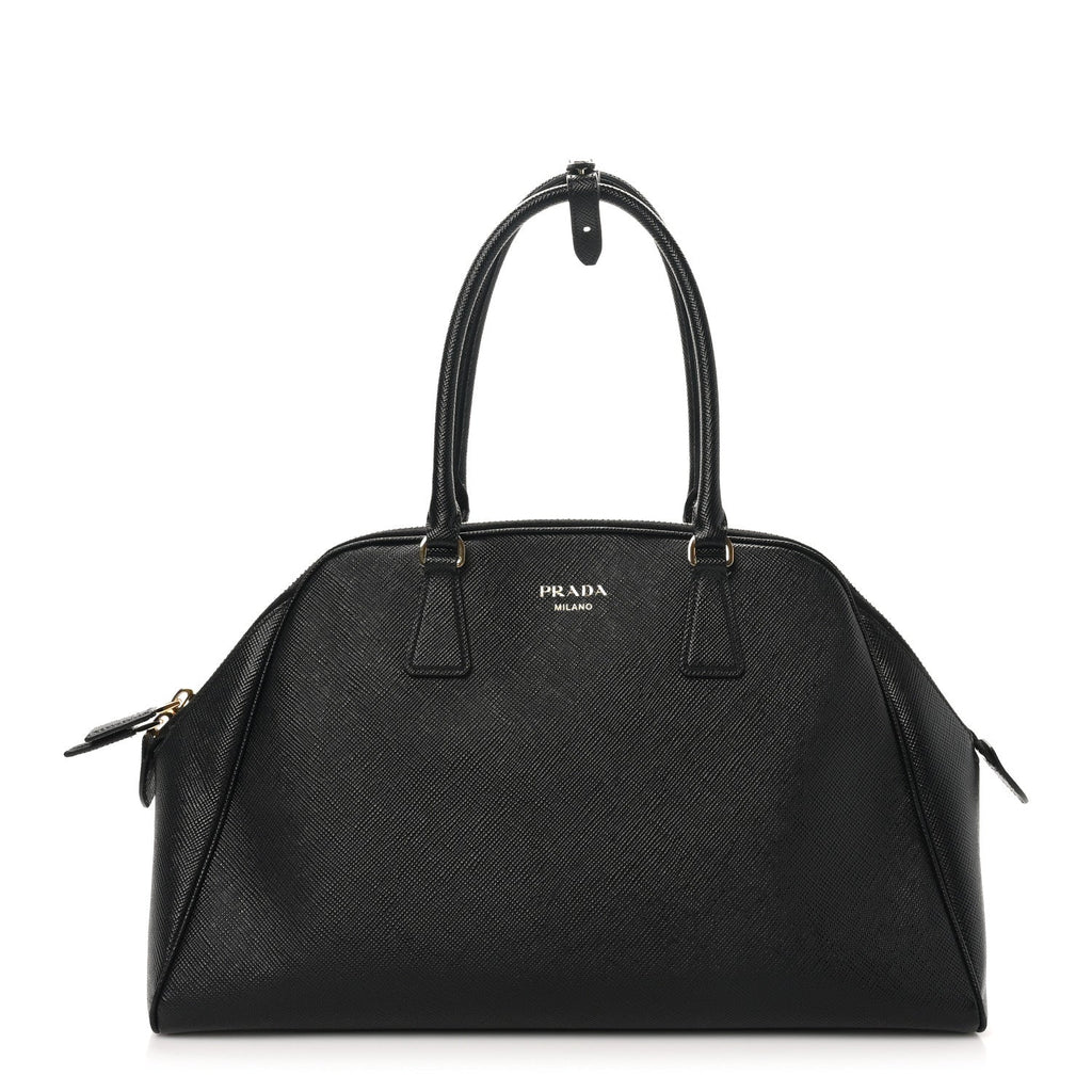 Saffiano Large Tote Black