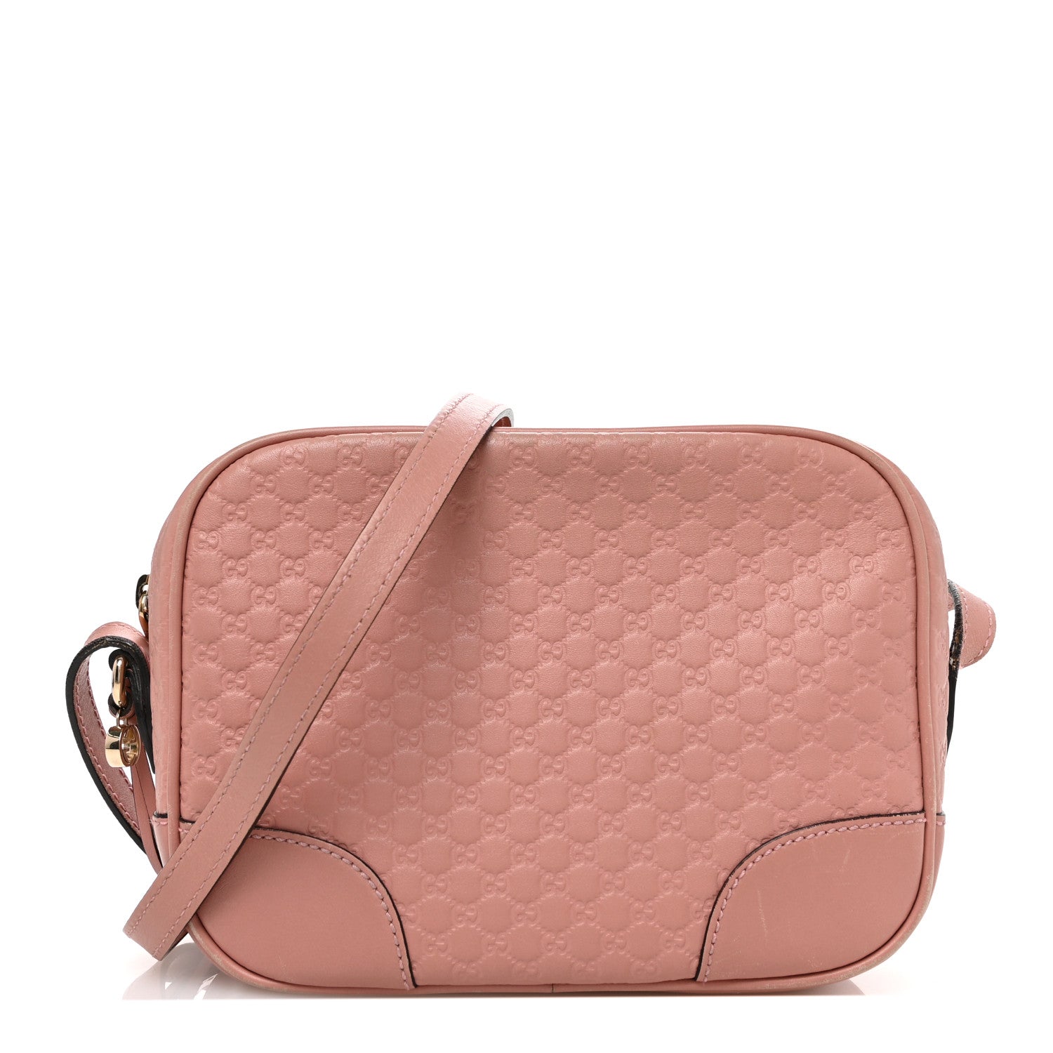 Soft Microguccissima Mini Bree Messenger Bag Soft Pink