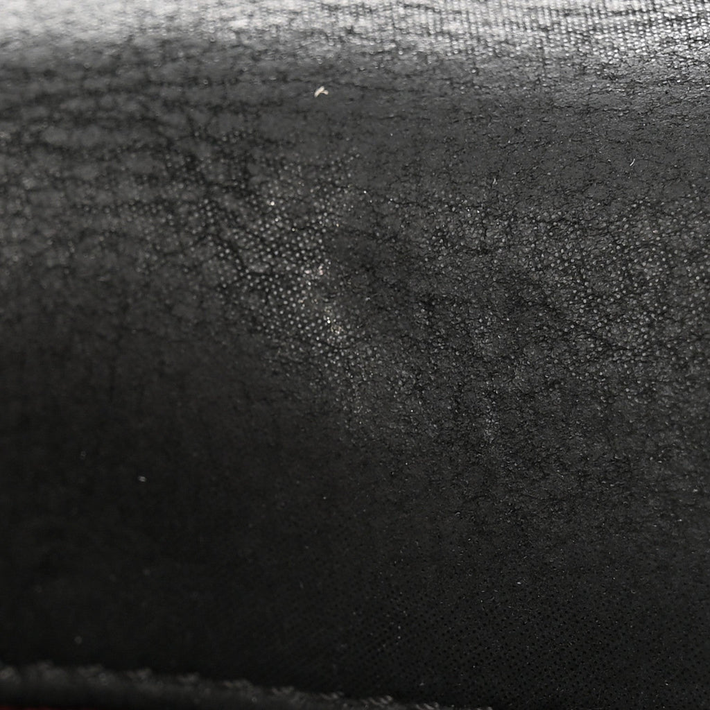 Calfskin Diamond Embossed Small New Chic Flap Black