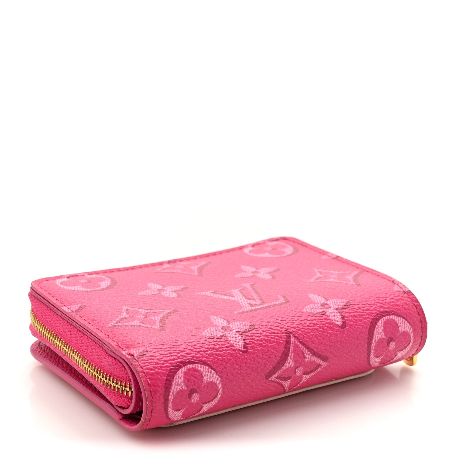 Monogram Fall for You Lou Wallet Fuchsia