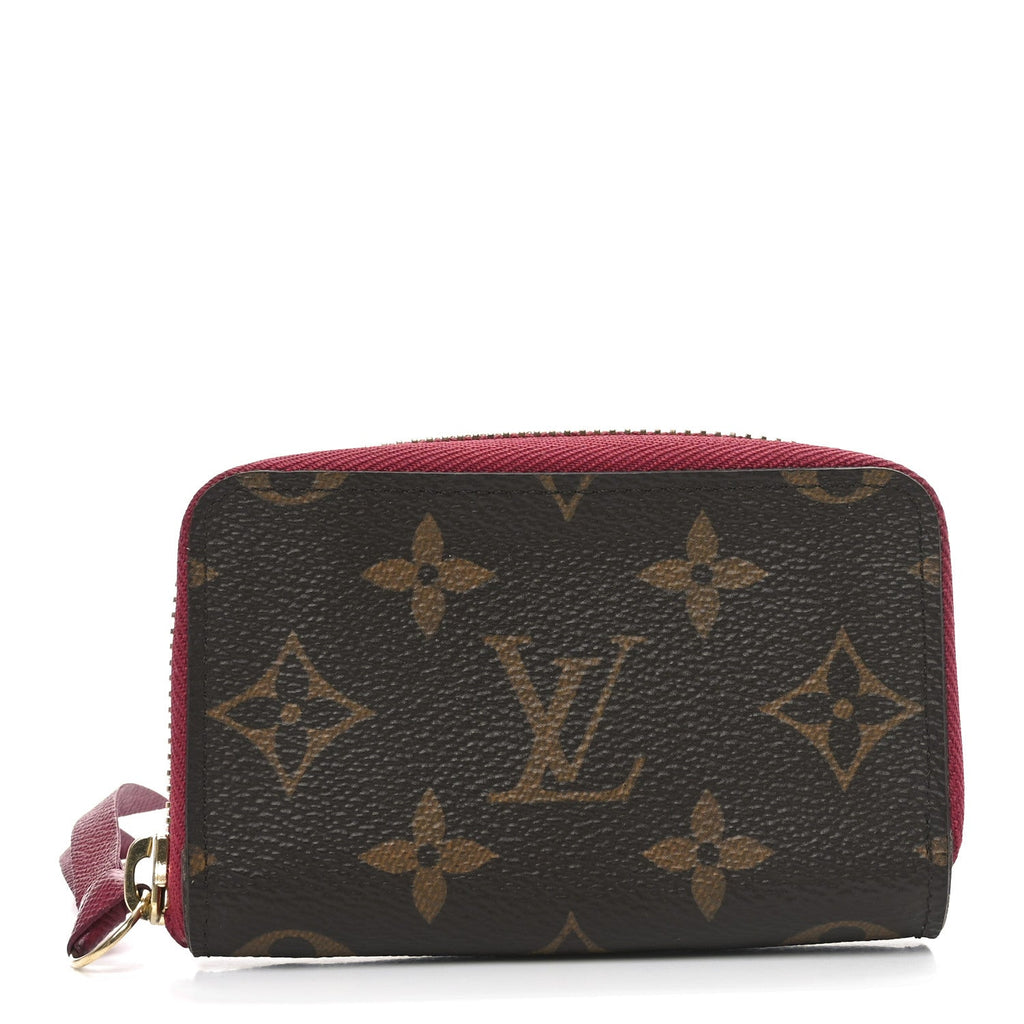 Monogram Zippy Multicartes Fuchsia