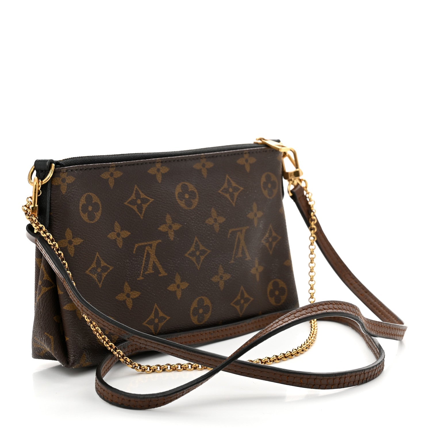 Monogram Pallas Clutch Black