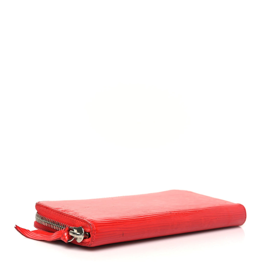 Epi Zippy Wallet Rouge