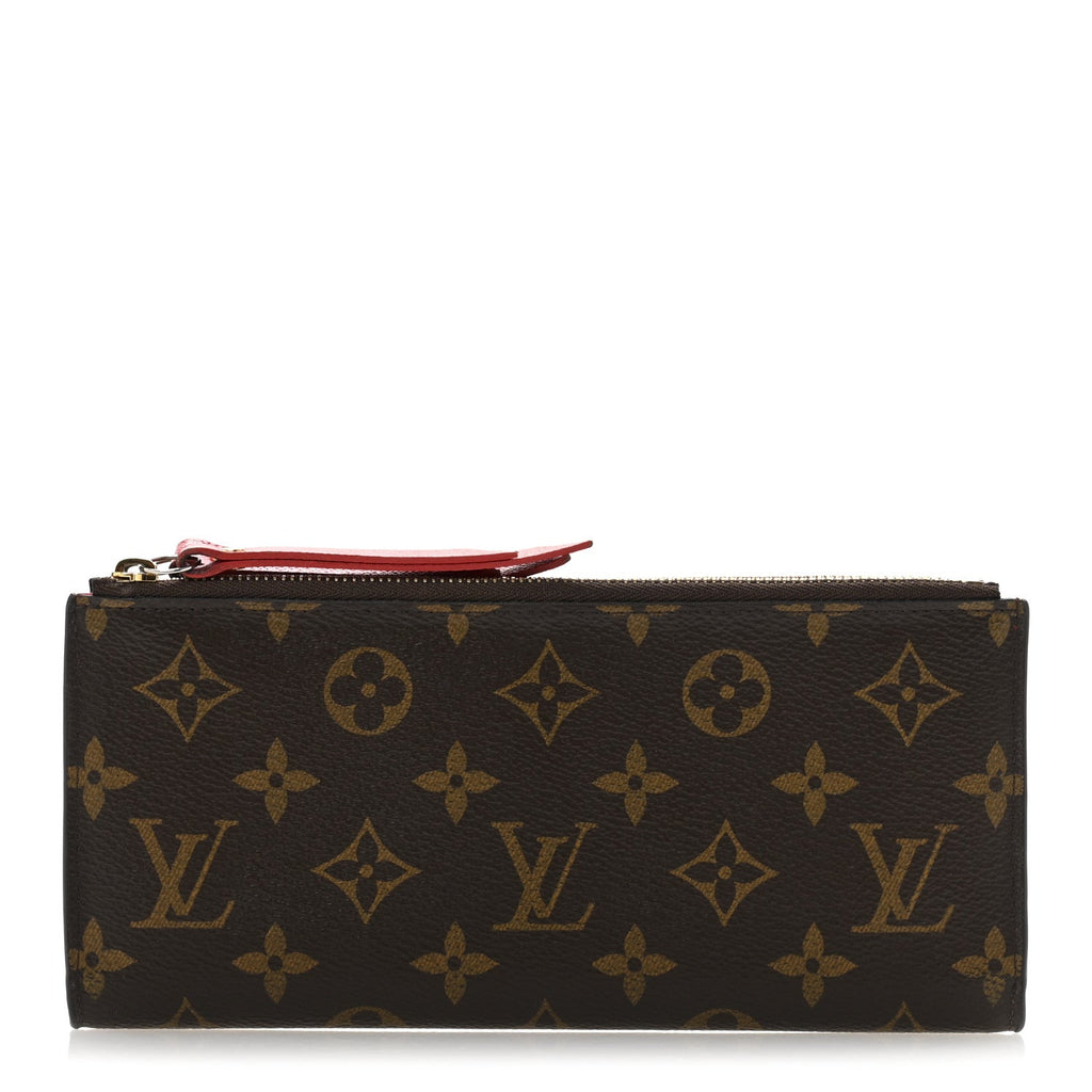 Monogram Adele Wallet Coquelicot