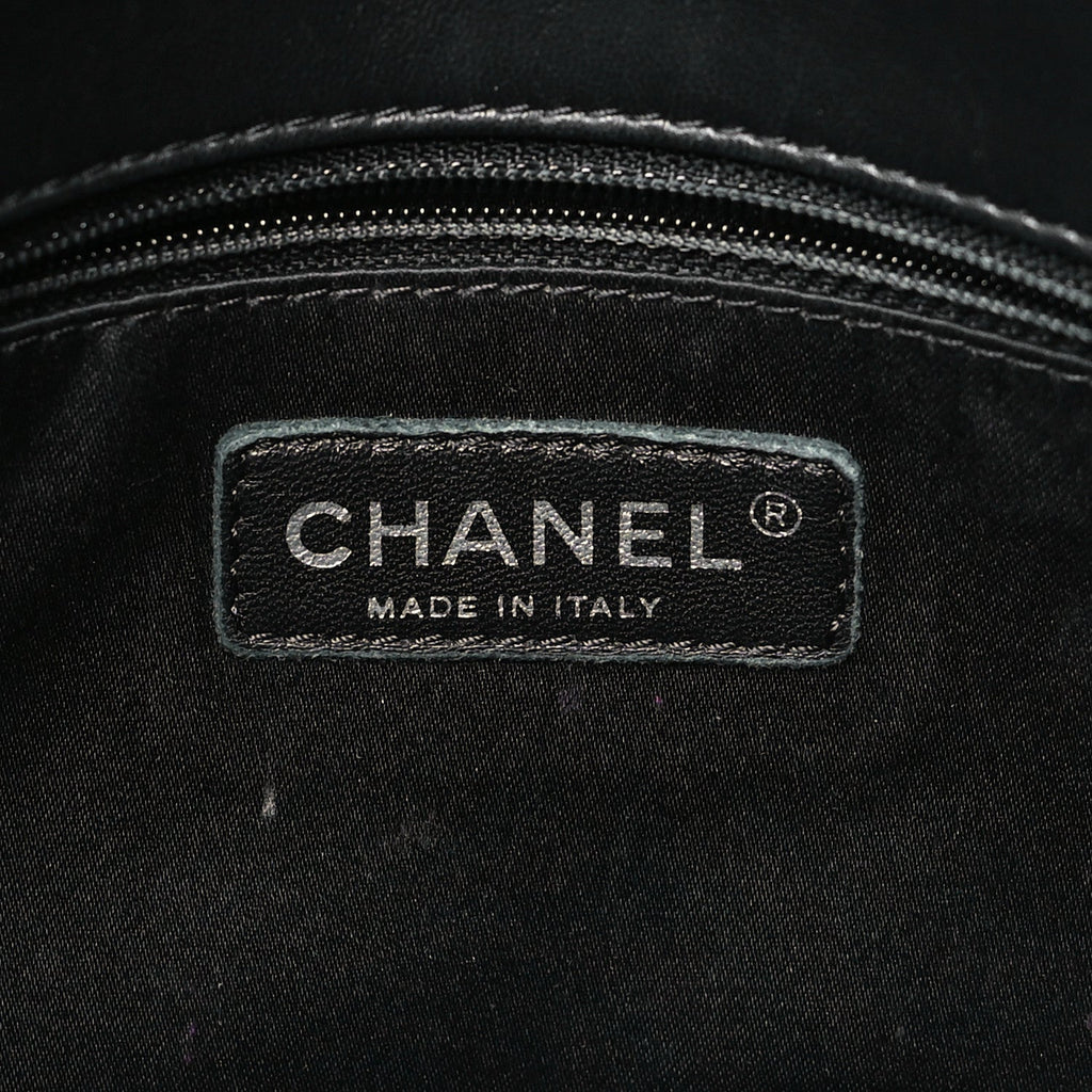Lambskin Small CC Crossing Flap Black