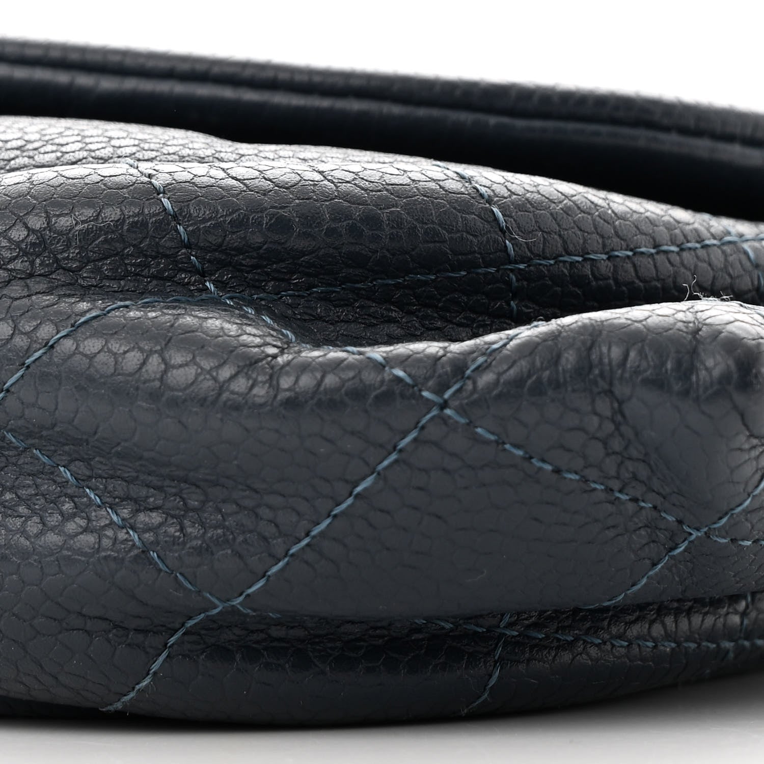 Caviar Half Moon Wallet On Chain WOC Dark Blue