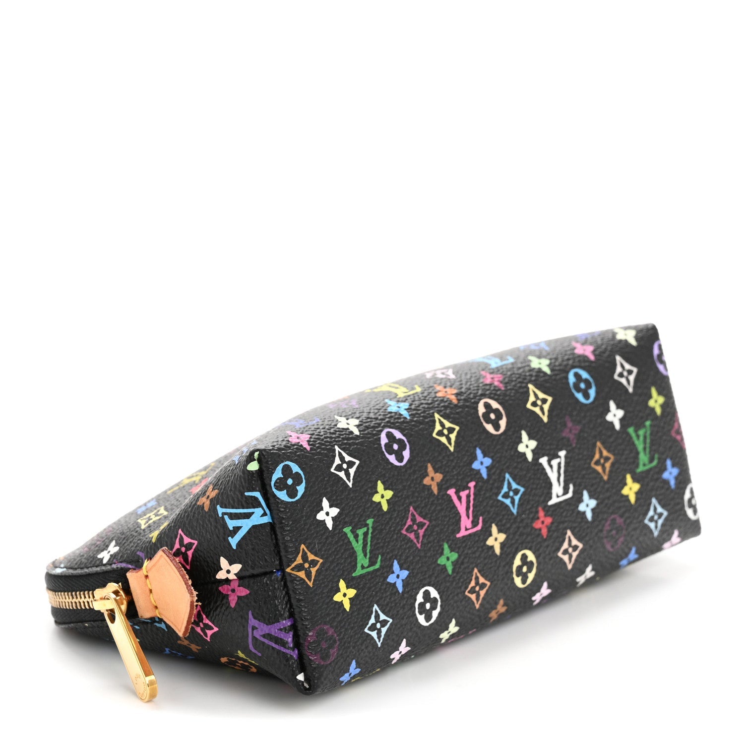 Monogram Multicolor Cosmetic Pouch Black Grenade