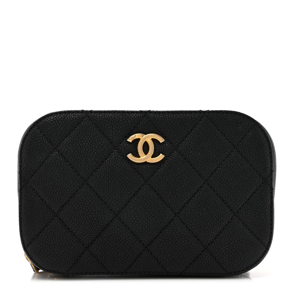 Caviar Waist Bag Black