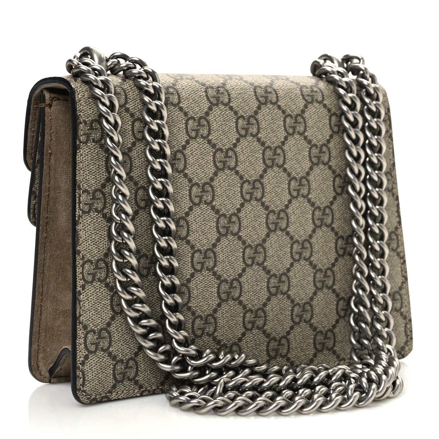 GG Supreme Monogram Mini Dionysus Shoulder Bag Taupe