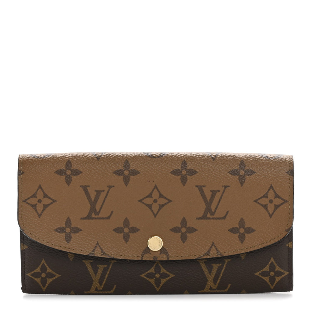 Reverse Monogram Emilie Wallet