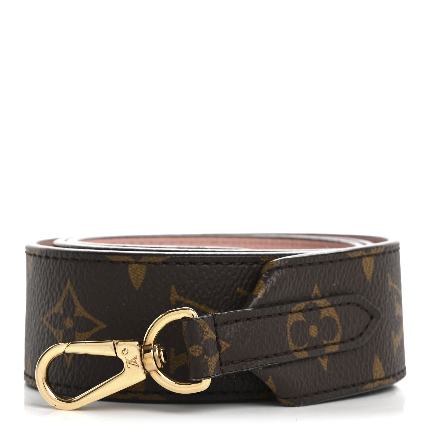 Monogram Bandouliere Shoulder Strap Rose Poudre