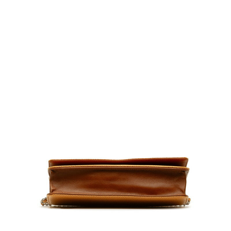 Chanel Coco Mark Caviar Chain Wallet Shoulder Bag