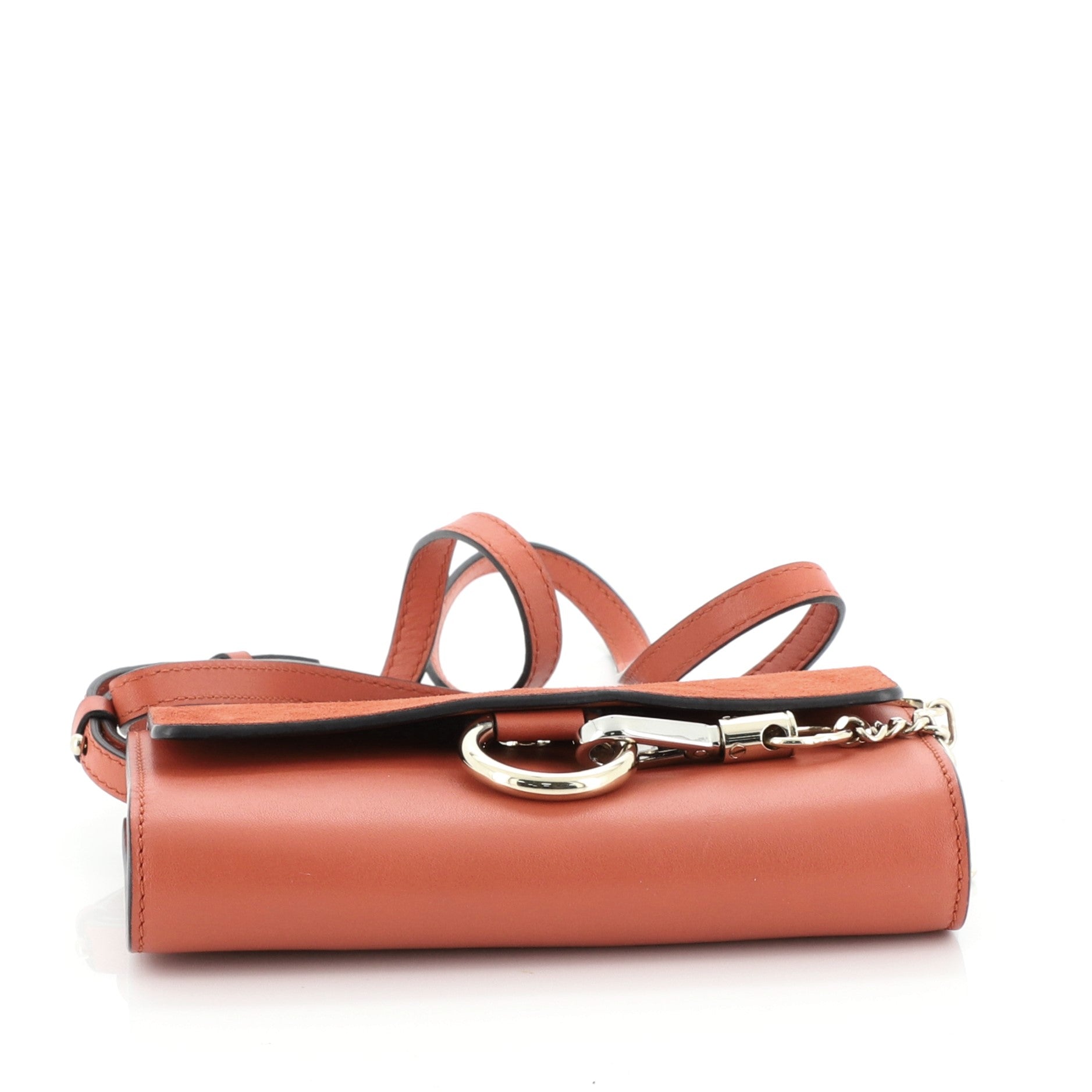 Faye Shoulder Bag Leather and Suede Mini