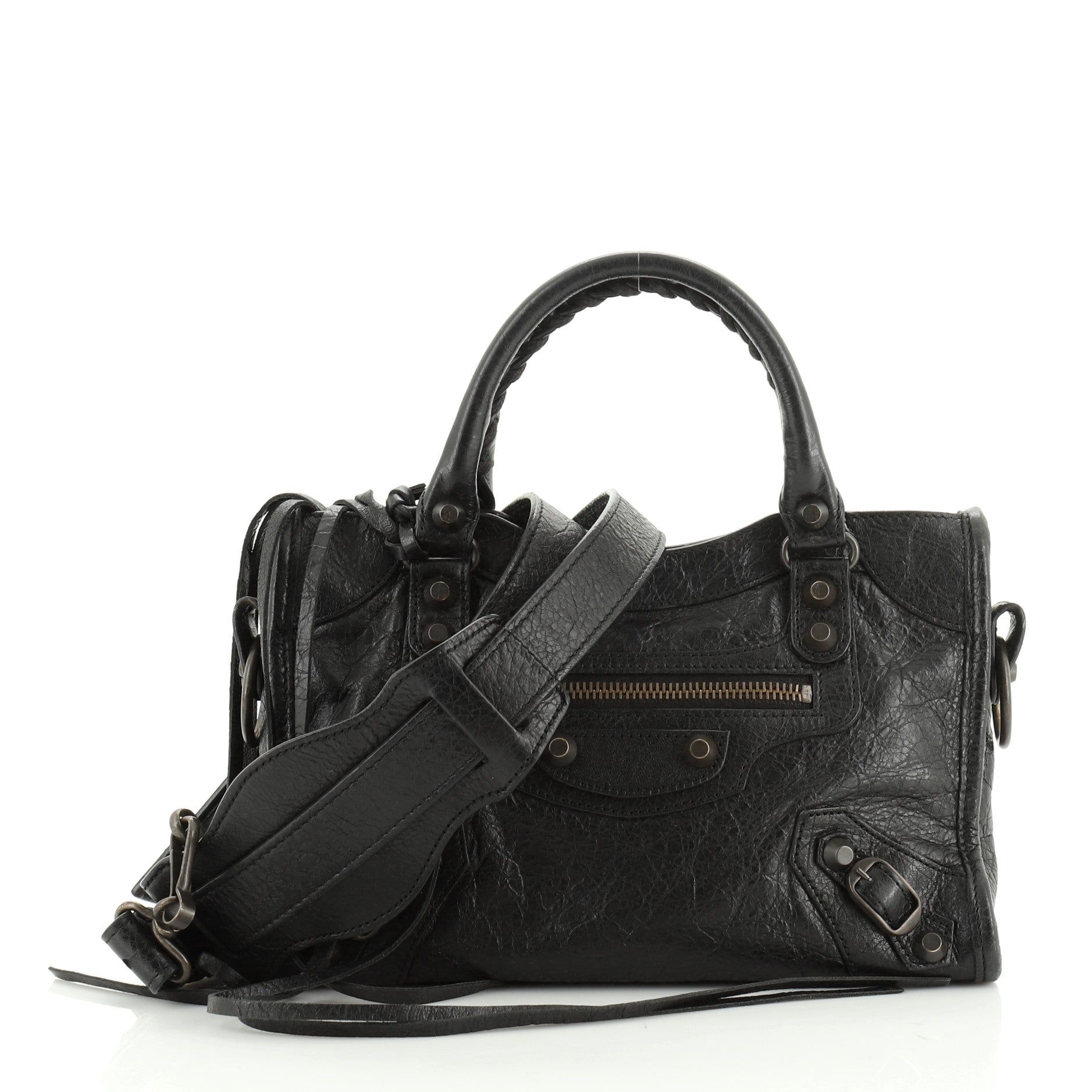 City Classic Studs Bag Leather Mini