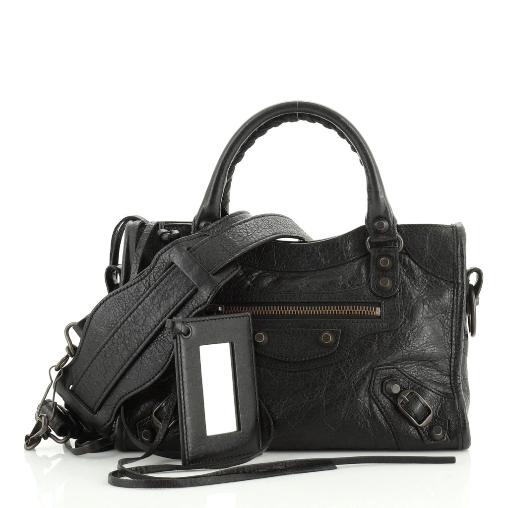 City Classic Studs Bag Leather Mini