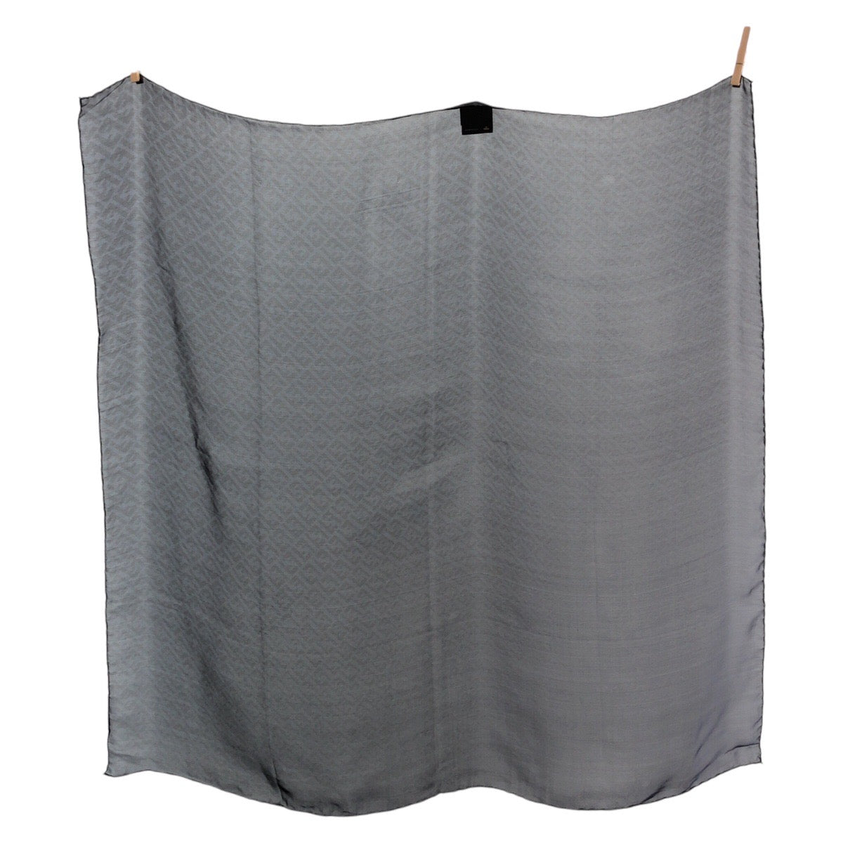Fendi Silk Zucca Large Scarf