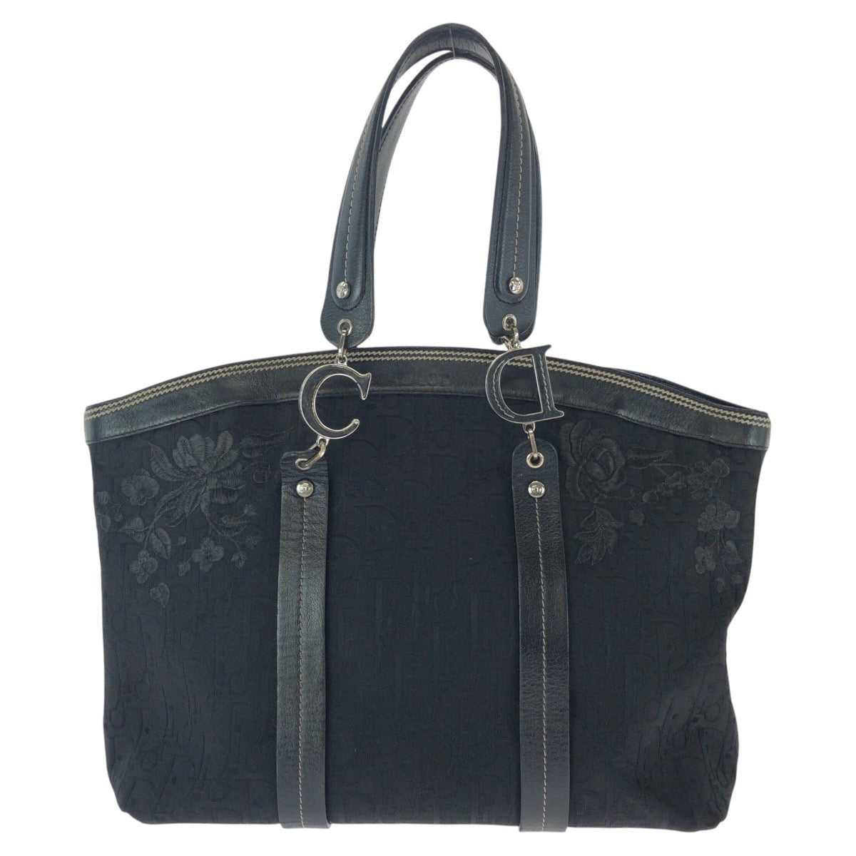 Dior Trotter Canvas/Leather 2way Tote Bag