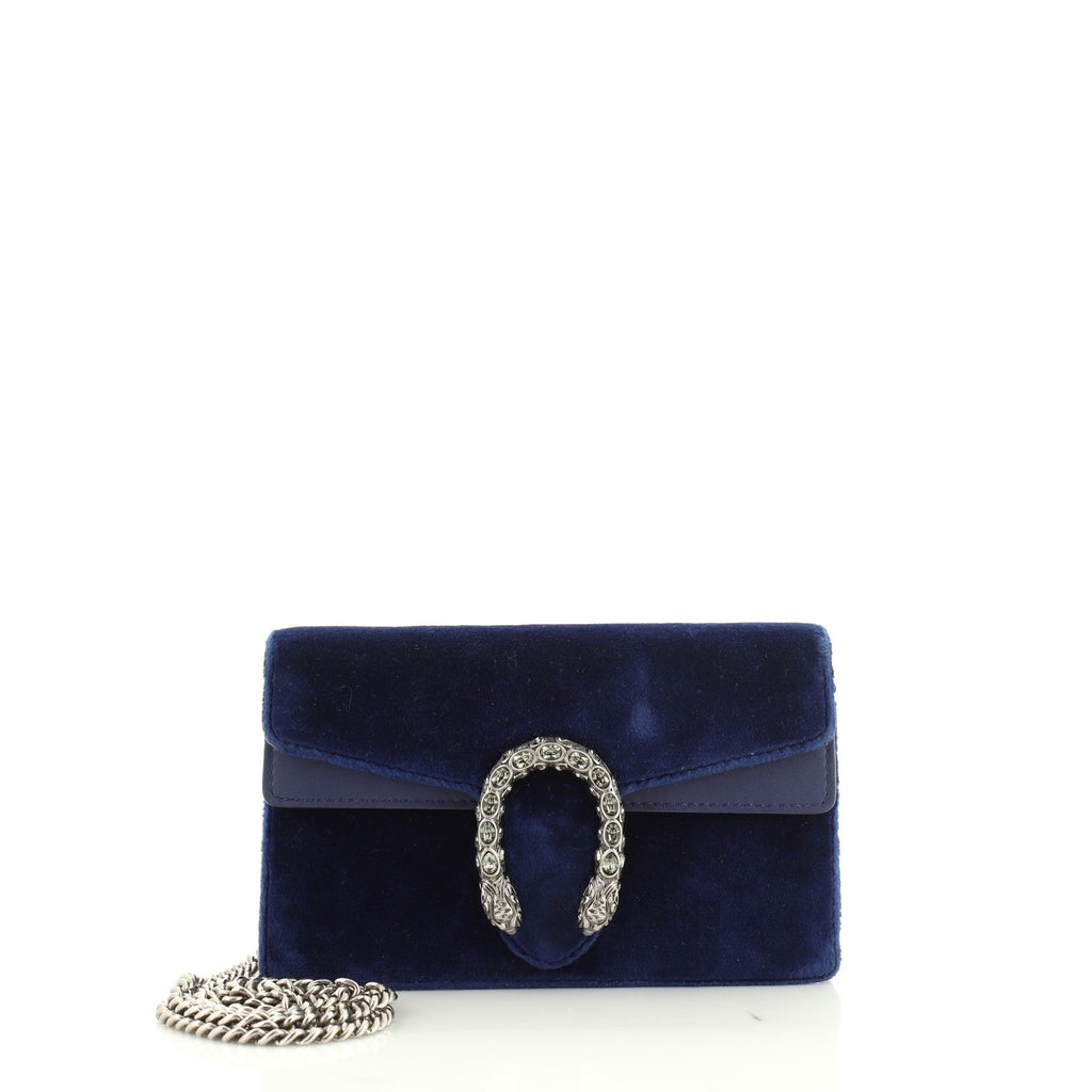 Dionysus Bag Velvet Super Mini