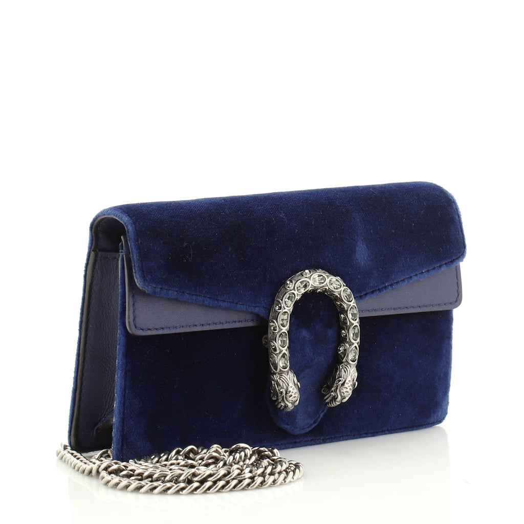 Dionysus Bag Velvet Super Mini