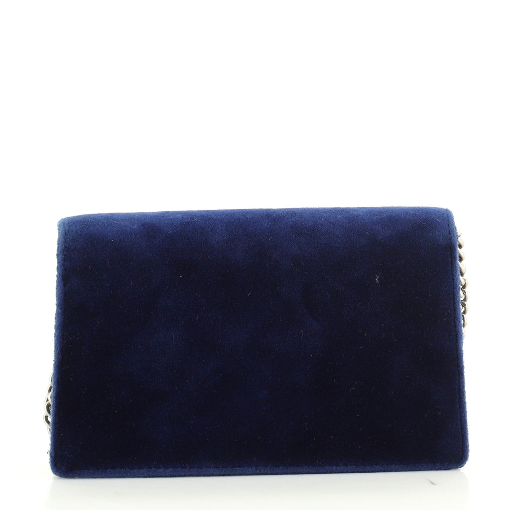 Dionysus Bag Velvet Super Mini