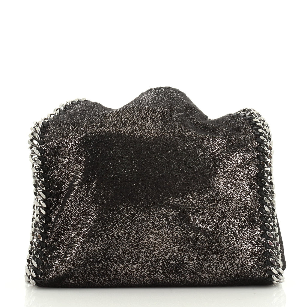 Falabella Fold Over Crossbody Bag Shaggy Deer Mini