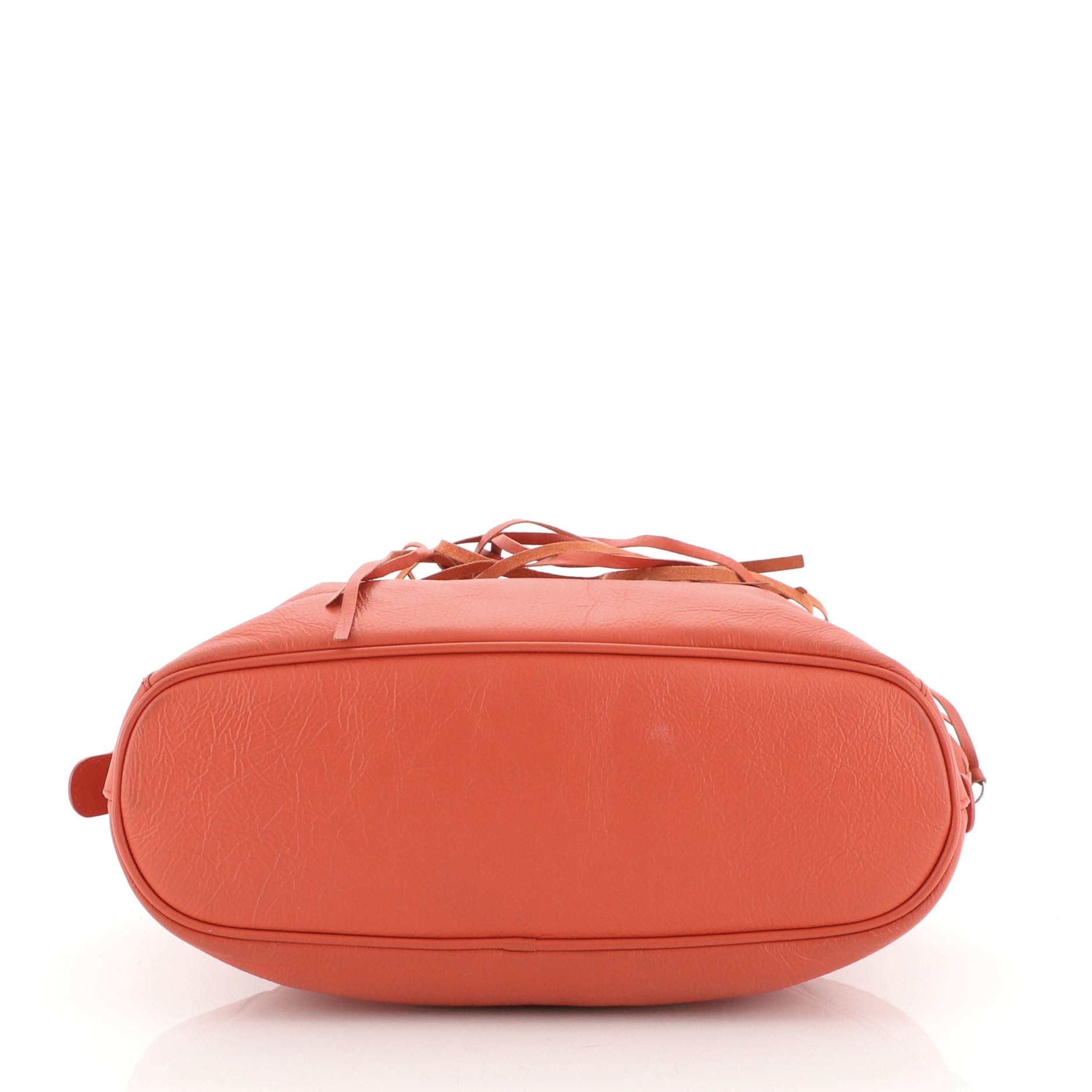 Convertible Bowling Bag Classic Studs Leather Mini