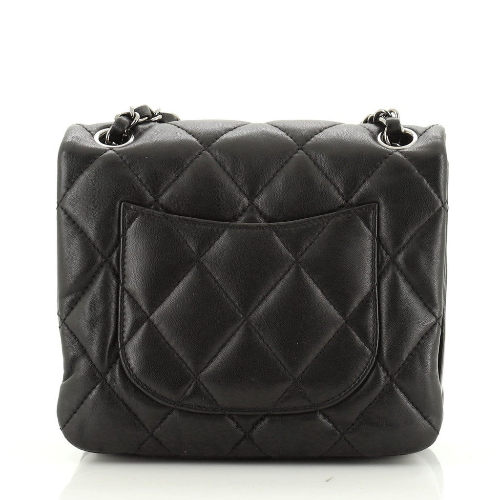 3 Accordion Flap Bag Quilted Lambskin Mini