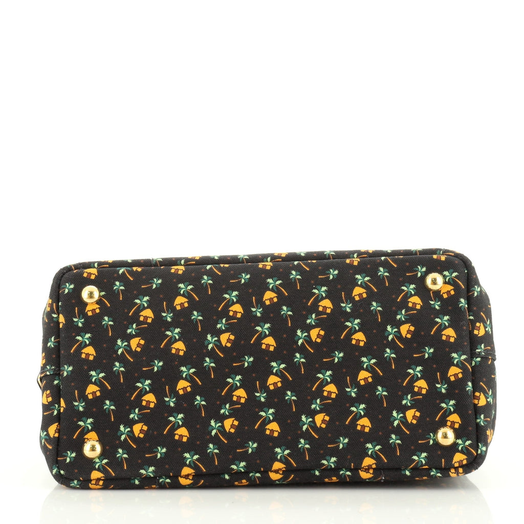 Canapa Convertible Tote Printed Canvas Mini