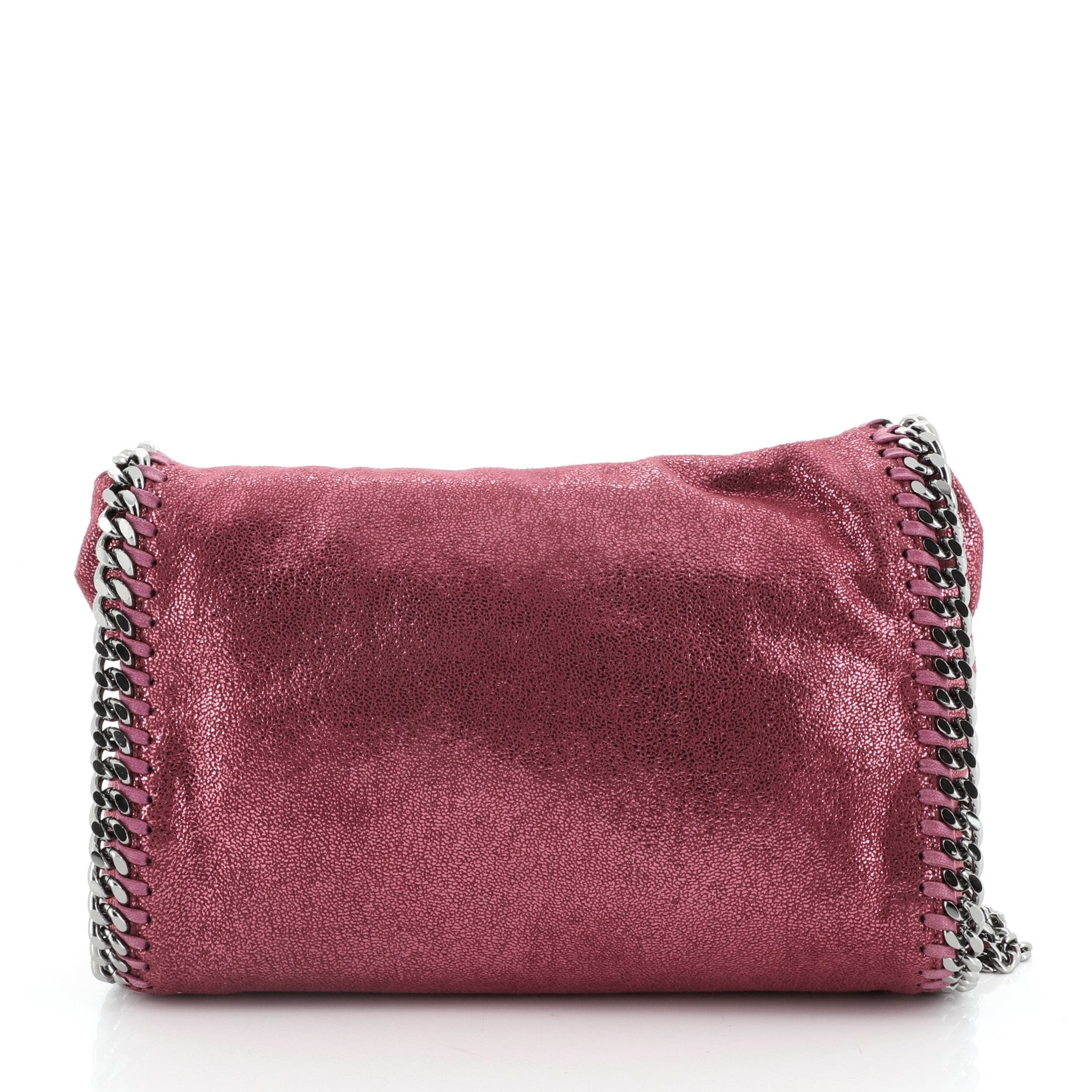Falabella Fold Over Crossbody Bag Shaggy Deer Mini