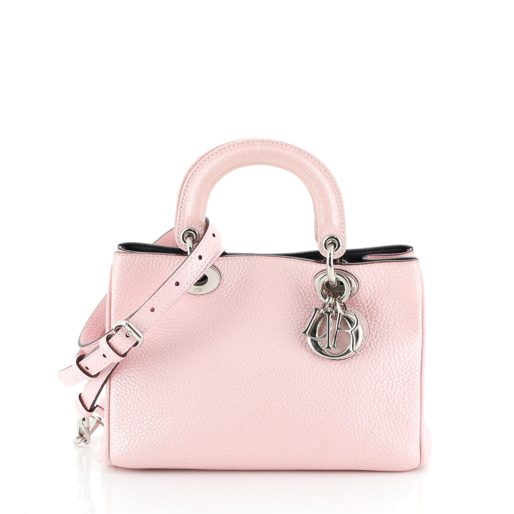 Diorissimo Tote Pebbled Leather Mini
