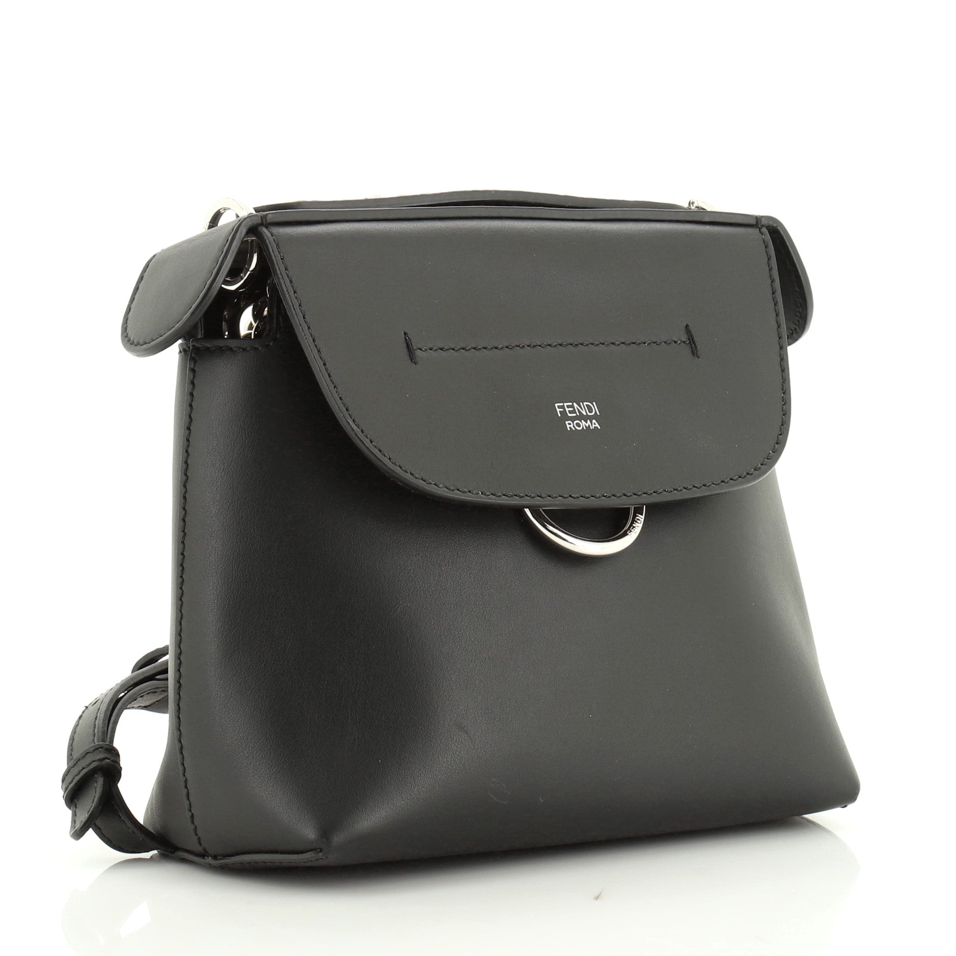 Back to School Backpack Leather Mini
