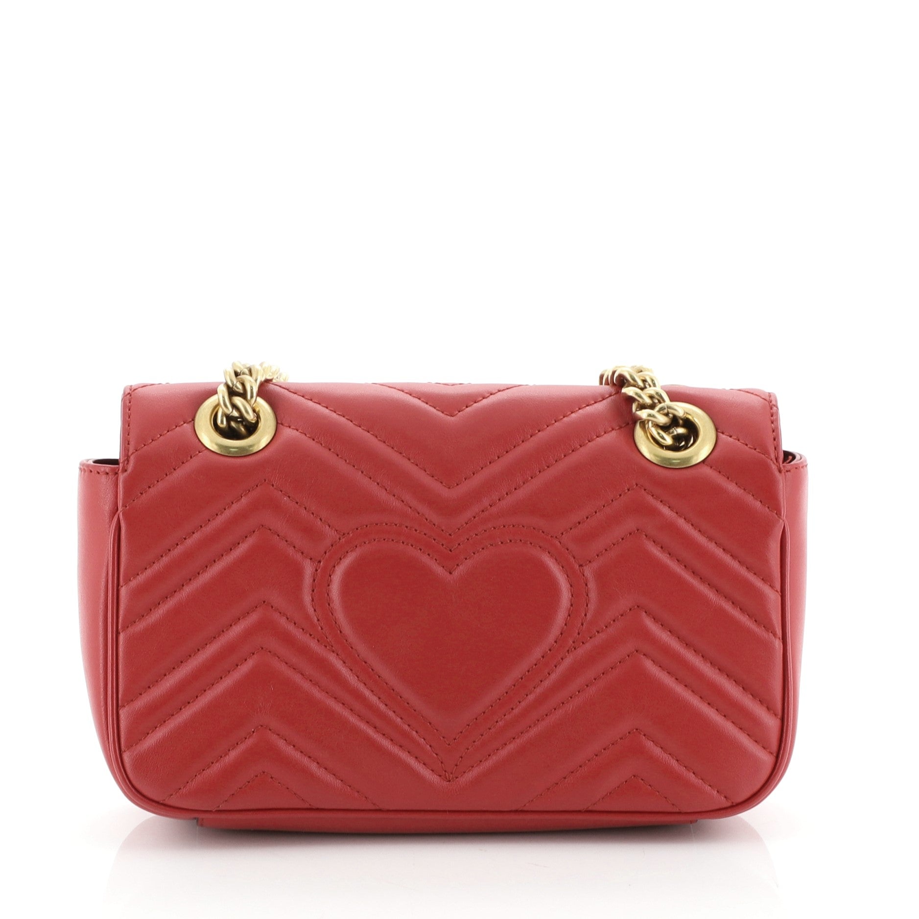 GG Marmont Flap Bag Matelasse Leather Mini