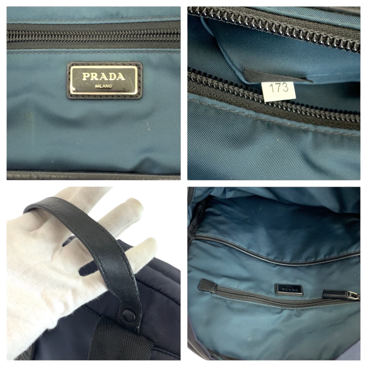Prada Tessuto Nylon Backpack 173
